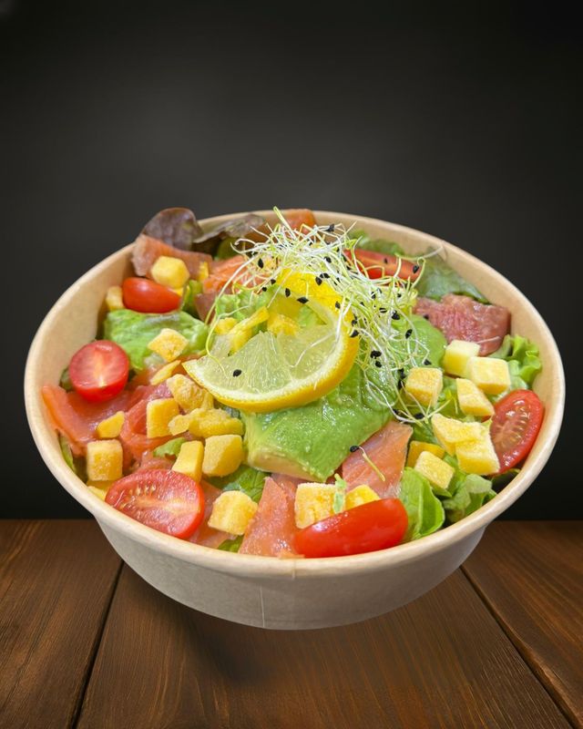 Salade saumon